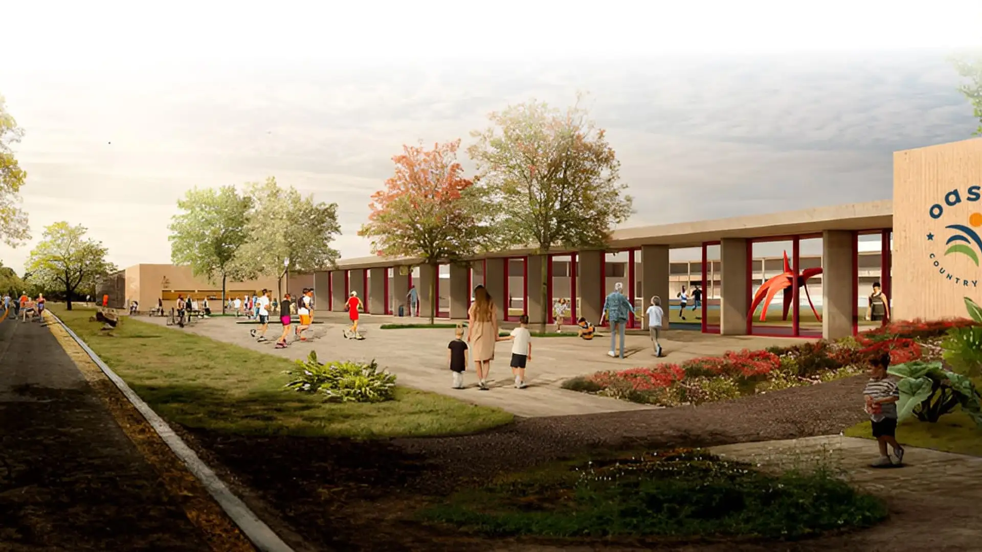 Oasis Country Club da inicio a su construcción con la colocación de la primera piedra